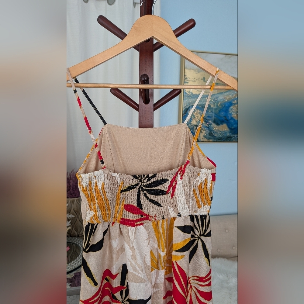 NWOT Rachel Zoe Tropical Print Maxi Dress Size S. - Picture 12 of 16